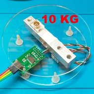 Weight Sensor 0 to 10kg ADC Module HX711DIY Acrylic Model Arduino Raspberry Pi STM32 Microbit