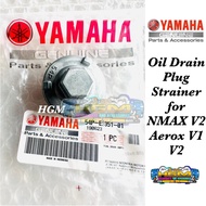 OIL DRAIN PLUG STRAINER FOR YAMAHA NMAX V2. | AEROX V1 V2 | 54P-E5351-01