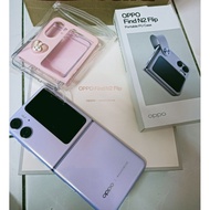 Oppo Find N2 Flip Moonlit Purple 8+256GB under 3 years warranty FREE 3 casing FREE screen protector used like new phone