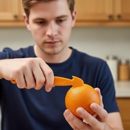 EPMN> 1/3/5pcs Multifunctional Orange Peelers Simple Lemon Peeler Grapefruit Peeler Stay Safe And Ke