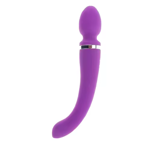 Smart Touch-Activated Dual Head Tail G-spot Waterproof USB Vibrator Massager