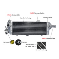 Aluminum Radiator For Kawasaki KMX 125 KMX125 1985 1986 1987 1988 1989 1990 1991 1992 1993 1994 1995