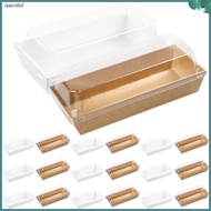 20 Pcs Snack Containers Food for Storage Box Kraft Paper daicoltd