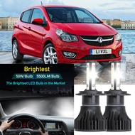 FOR Vauxhall VIVA (C16) 2016-2023 (Head Lamp) LED LY 4000lm Light Car Auto Head light Lamp 6000k Whi