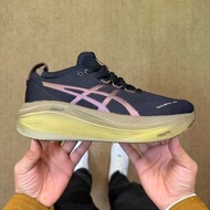 ASICS GEL-NIMBUS 27 PLATINUM 運動鞋 馬拉松跑步鞋 black黑色