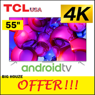 [NEW ARRIVAL] TCL 55P715 55 inch 4K UHD HDR ANDROID Smart LED TV Built in Wifi 5G Bluetooth support Hands Free Voice Control NETFLIX / GOOGLE PLAY STORE (Watch Free Movies)