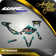WR 155 DECAL WR DECAL STICKER/ WR DECAL/ WR CUSTOM WR DECAL/