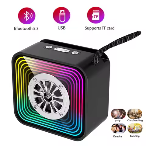 Wireless Bluetooth Speaker Portable Music Subwoofer Stereo Bass Outdoor Woofer FM Radio Bluetooth Sp