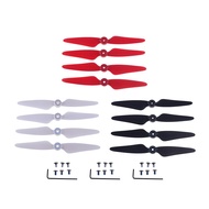 3 Sets Red White Black F7 Propellers Compatible with Bwine F7 GB2 F7 SJRC F7S F7 4K 9800FT RC Quadco
