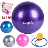 Gymball SPEEDS 65 Cm gym Ball/ Yoga Ball gym SPEEDS Bonus PUMP