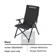 FPSTORE PREMIUM BLACKDOG High Back rest Recliner Camping Outdoor Folding Chair Healing Kerusi khemah