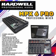Hardwell MPX-6 Pro Original 6-channel Audio Mixer -- Soundcard Mixer