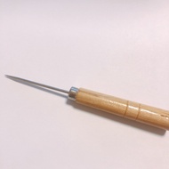 Wooden Handle Awl Handmade diy Tool Wool Stamping Tool Awl