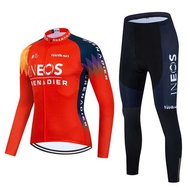 2023INEOS Hercules Fleet Spring Summer Long-Sleeved Quick-Drying Breathable Suit Mountain Road Bike 