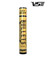 BULLETS CONQUEROR SHUTTLECOCKS ลูกแบดมินตัน รุ่น CONQUEROR (1 หลอด 12 ลูก) แท้ 100%