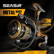 Seasir DK All Metal Spinnning Fishing Reel 1000-7000 series 14+1BB 5.2:1/4.7:1 Gear Ratio metal wire