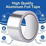 DFOdiy Aluminium Foil Tape Aircond Kitchen Aluminium Tape Exhaust Fan Ventilation Ducting Flexible H
