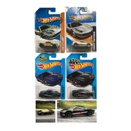 Hotwheels Regular Green, White, Blue, Black Ferrari 458, Loose Italia SNI Original Mattel