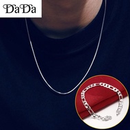 New Arrivals 925 Sterling Silver Necklace Women Korean Style Snake Chain necklace mens snake bone ne