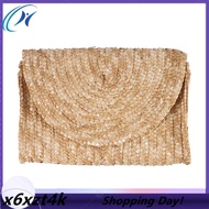 Purses For Women Summer Beach Handbags Wedding Envelope Wallet Color: Brown