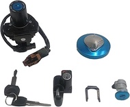 Ignition Switch Gas Fuel Tank Cap Cover Seat Lock Key Compatible For Honda CRF250L 2013-2021 CRF250L