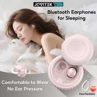 JQVITEK EP92E Wireless Earbuds Bluetooth 5.4 Sleep Mode APP Control Hi-Fi Sound with Charging Case T