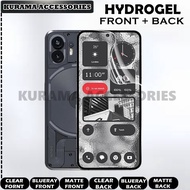 Hydrogel Front + Back Screen Protector Nothing Phone 2a / Nothing Phone 2 / Nothing Phone 1
