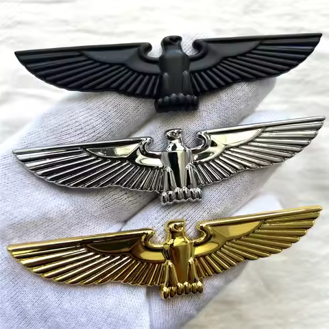 Eagle Flying Eagle totem badge metal car logo suitable for body trunk tail side sticker decorative a