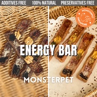 Monsterpet Air Dried Energy Bar - Handmade dehydrated pet treats dog treats dog food