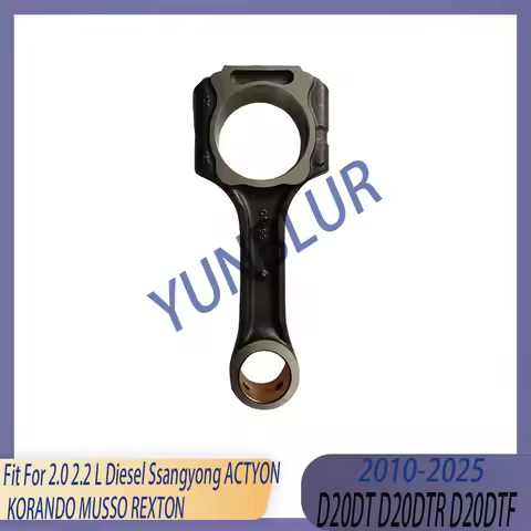 1pcs D20DT D20DTR D20DTF Engine Connecting Rod Fit 2.0 2.2 L T Diesel For 10-25 Ssangyong ACTYON KOR