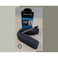 Fiction Inner Tube 700 x 19/23C Deli Tire Swallow Presta 80mm Inner Tube 28 x 3/4 700 x 19/23C Ficti