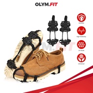 24 Teeth Ice Gripper Anti Slip Ice Claw Ice Gripper Spike Grips Cleats Non Slip Shoe Cover Outdoor C