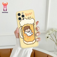 Fresh bear square edge iphone case 6/6splus/7/7plus/8/8plus/x/xr/xs/11/12/13/pro/max/plus/promax - n