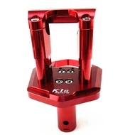 Folamdo Handlebar BWS เปลี่ยนด้ามจับรถจักรยานยนต์แบบ CNC วัสดุอะลูมิเนียมอัลลอยด์ สี่ทศวรรษที่แล้ว ช