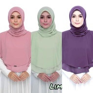 🔥EDISI RAYA🔥Tudung Instant Que Sera Khimar ala Permaisuri Agung Khimar Edina