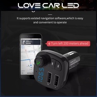 BT12 Car FM Transmitter Bluetooth Handsfree Car Kit Dual UBS 3.1A Car Charger