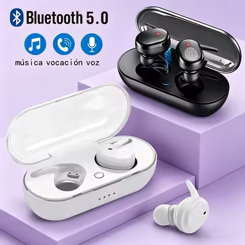 Y30 TWS Bluetooth 5.0 Wireless Stereo Earphones Earbuds In-ear Noise Reduction Waterproof Headphone 