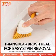 Angular Fold Miracle Brush - Stainless Steel Core Dishwashing Crevice Cleaner with Hanging Loop