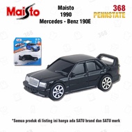 Maisto Original Diecast Model Real Car 1990 Mercedes - Benz 190 E 2.5-16 Evo II