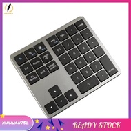 [xinhuan75l.] 2.4G Wireless Bluetooth Number Pad 35 Keys Remote Connection Numpad Numeric Keypad for