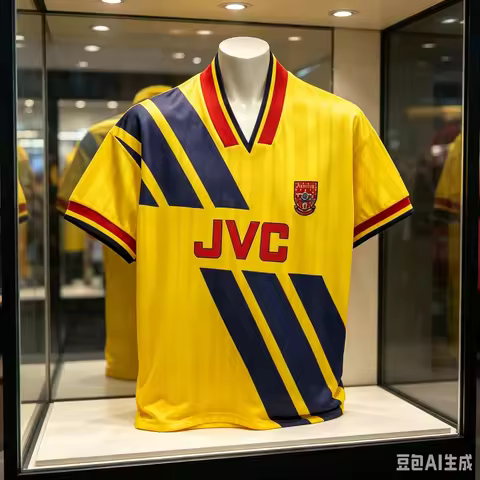 Hot Retro 1992-94 Season England Arsenal Football Jerseys Men's & Women's Quick-Drying Breathable Fa