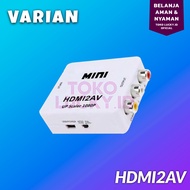 HDMI Dongle Anycast Converter MINI HDMI2AV HP ke TV RCA AV ADAPTOR 1080P