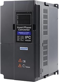 Mollom 7.5KW 220V Single to 3 Phase Invert Phase Converter-10HP 32A Input/Output IPC for 3PH Motor