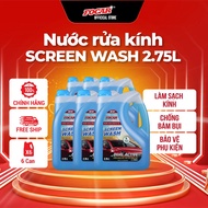 Thùng  6 can nước rửa kính xanh Focar Screen wash 275L