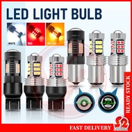 Car LED Bulb 12V 27SMD Brake Light Bulb Signal LED Bulb 1156 T20 1157  Kelip Strobe Flash LED