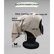 INNER DAGU  RAYON KNITTING COTTON BY ENAFIR (ANAK TUDUNG SEJUK, LEMBUT DAN SELESA )
