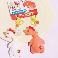 BEIJING SPINNING DUCK KEYCHAIN CHANGES COLOR IN THE SUN SOLARNOVA