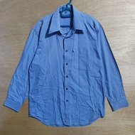 Vintage D'URBAN Shirt Long Sleeve Blue - Kemeja Bundle Lelaki Murah / Office Wear / Formal Shirt÷2