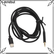 ARREBUL 2.5mm to Type C Cable, Lossless Noiseless With Mic 2.5mm to USB C Sound Cord, 4.9ft / 1.5m B