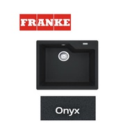 FRANKE 56CM Single Bowl Granite Sink (ONYX)
